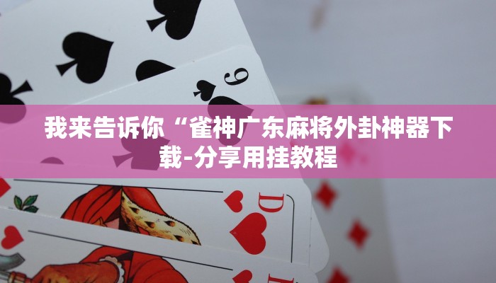 实测辅助“阜新麻将开挂辅助软件”附开挂脚本详细步骤