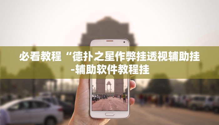 辅助神器“智星菠萝德州透视作弊软件”(详细开挂教程)