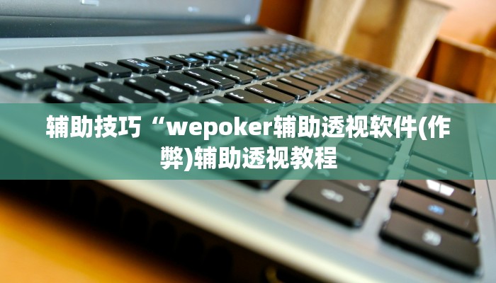 使用分享wepoker辅助透视(原来真的能开挂)