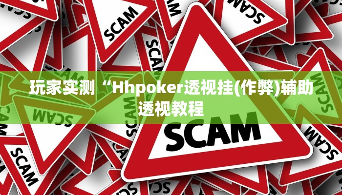 玩家实测“Hhpoker透视挂(作弊)辅助透视教程