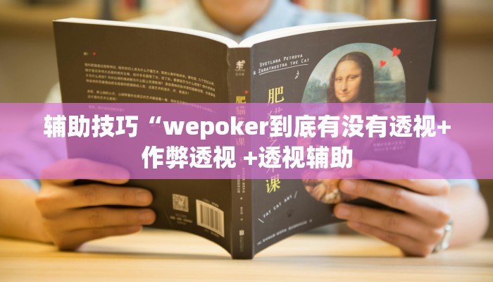 辅助神器wepoker怎么开挂(透视)详细教程