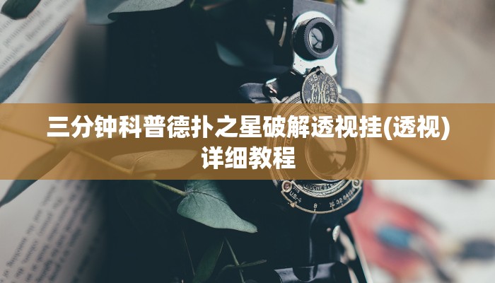 三分钟科普wepoker 透视详细开挂教程