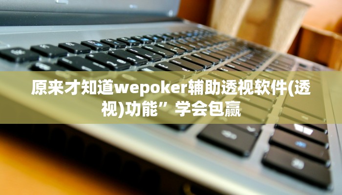 原来才知道wepoker辅助透视软件(透视)功能”学会包赢