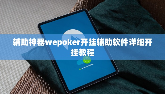 辅助神器wepoker开挂辅助软件详细开挂教程
