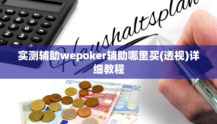 实测辅助wepoker辅助哪里买(透视)详细教程