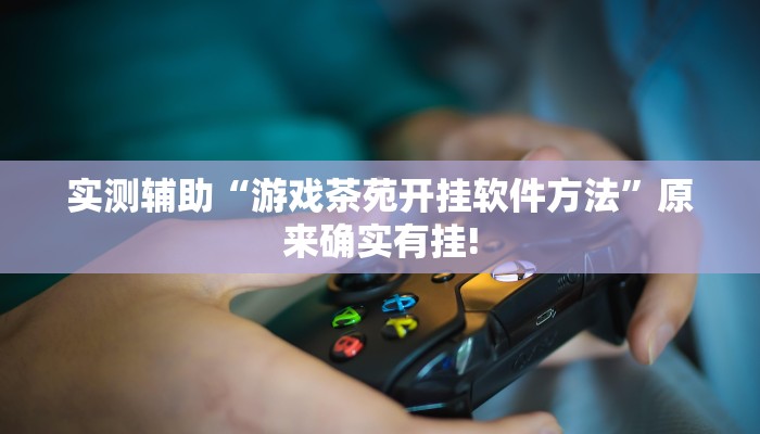 实测辅助“游戏茶苑开挂软件方法”原来确实有挂!