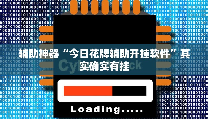 辅助神器“今日花牌辅助开挂软件”其实确实有挂
