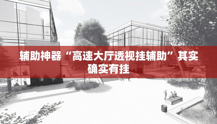 辅助神器“高速大厅透视挂辅助”其实确实有挂
