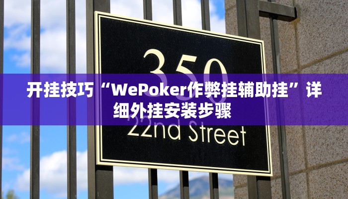 开挂技巧“WePoker作弊挂辅助挂”详细外挂安装步骤 