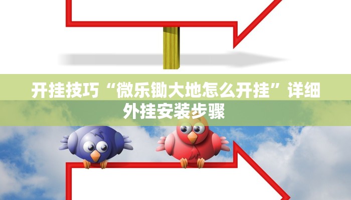 开挂技巧“微乐锄大地怎么开挂”详细外挂安装步骤 