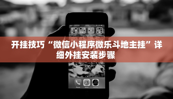 开挂技巧“微信小程序微乐斗地主挂”详细外挂安装步骤 