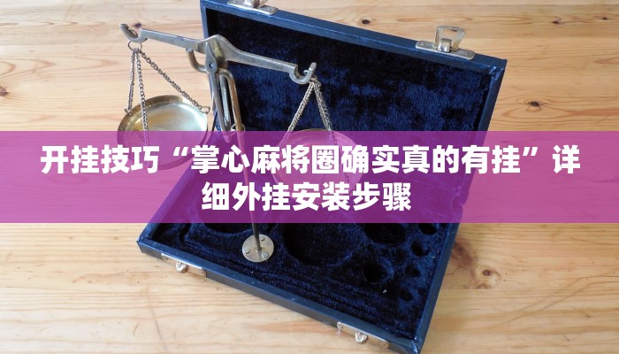 开挂技巧“掌心麻将圈确实真的有挂”详细外挂安装步骤 