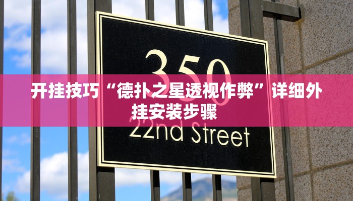开挂技巧“德扑之星透视作弊”详细外挂安装步骤 