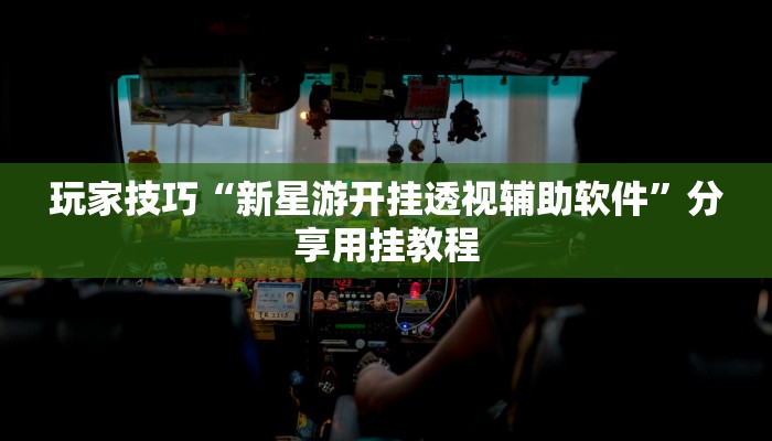 玩家技巧“新星游开挂透视辅助软件”分享用挂教程 玩家技巧“新星游开挂透视辅助软件”分享用挂教程