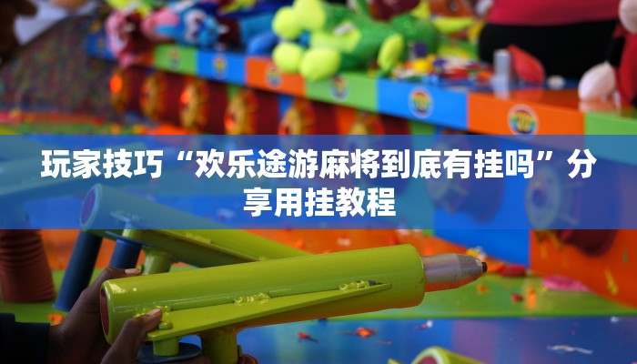 玩家技巧“欢乐途游麻将到底有挂吗”分享用挂教程 玩家技巧“欢乐途游麻将到底有挂吗”分享用挂教程