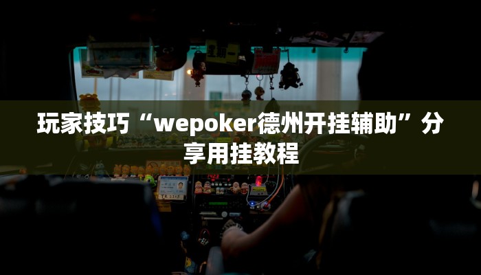 玩家技巧“wepoker德州开挂辅助”分享用挂教程