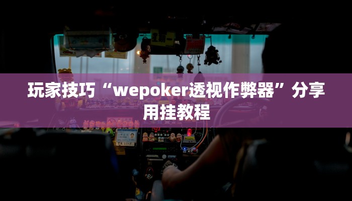 玩家技巧“wepoker透视作弊器”分享用挂教程 玩家技巧“wepoker透视作弊器”分享用挂教程