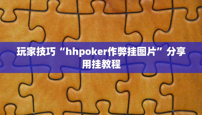 玩家技巧“hhpoker作弊挂图片”分享用挂教程 玩家技巧“hhpoker作弊挂图片”分享用挂教程