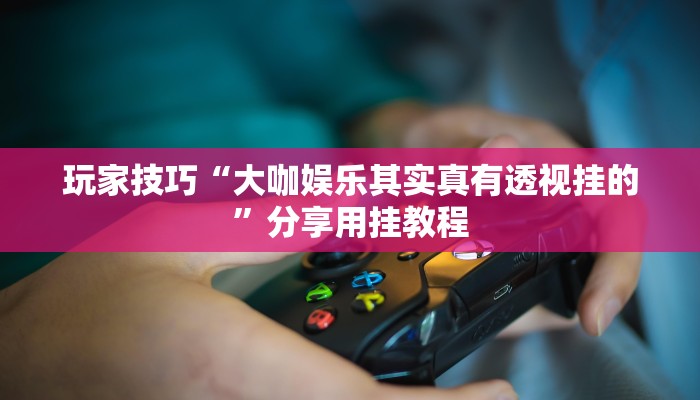 玩家技巧“大咖娱乐其实真有透视挂的”分享用挂教程